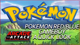 Pokemon Red/Blue - A Quick Look (Gameboy)