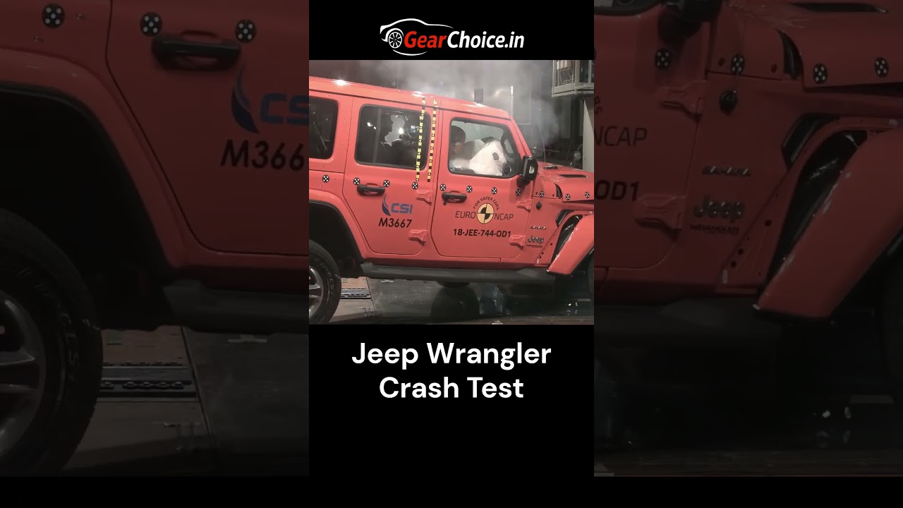 Jeep Wrangler Crash Test 2025