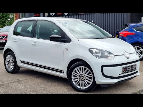 2016 (16) Volkswagen Up! Look Up! 1.0 5Dr in Pure White. 50k Miles. 5 Services. £20 Tax.A/C. £6750