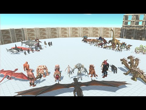 Fantasy with Infernal vs Aquatic & Mutant primates vs All dinosaures & Alien