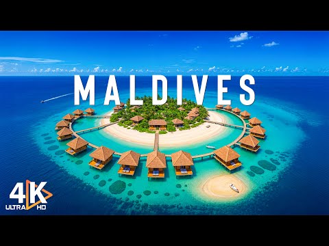 Maldives 4K | Exploring Crystal Waters & Overwater Paradise | VIDEO 4K UHD