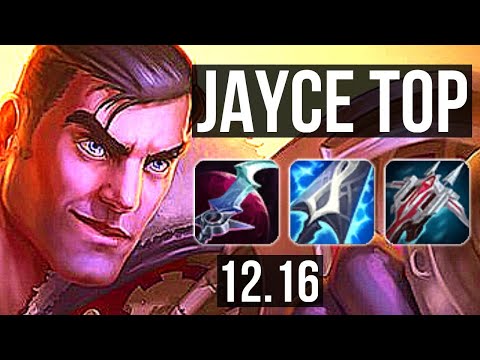JAYCE vs SEJUANI (TOP) | 7 solo kills, 400+ games | EUW Master | 12.16