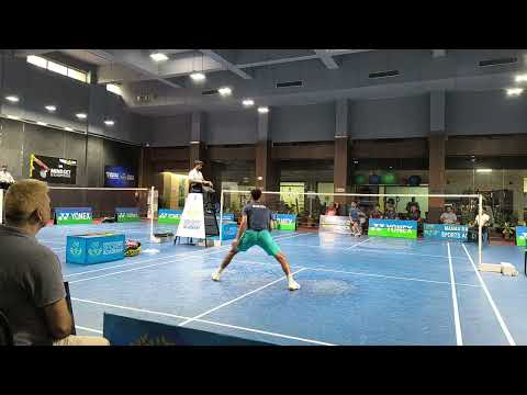 2nd Haryana State Quarter final Manraj Singh [1] VS Gagan [5/8] second and third set #badminton