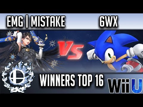 Showdown Battle Royale 2 WINNERS TOP 16 - EMG | Mistake (Bayonetta) vs 6WX (Sonic)