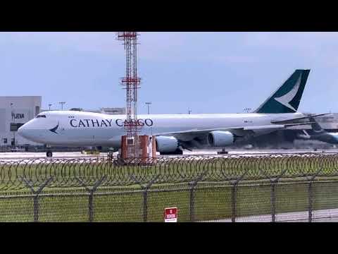 ✈️ Stunning Plane Departures & Arrivals at MIA | Runway 27 in 4K.