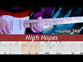 Pink Floyd - High Hopes / No slide | Guitar Lesson + Tabs
