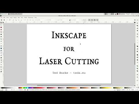 Inkscape for Laser Cutting