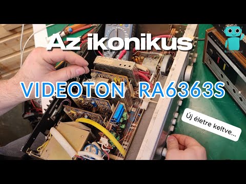 Videoton RA6363S Javítása: Történeti áttekintés és javítási tippek