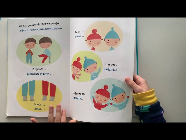 Vídeo relacionado con Max and Sarah Build a Snowman / Max y Sarah Hacen un muneco de nieve (Hola, English!)
