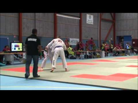 BJJ SM 2012 veteraner herrar -94,3kg Peter Appelquist vs Gwyn Watkins