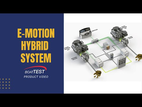 e-Motion Hybrid System - Video by BoatTEST.com