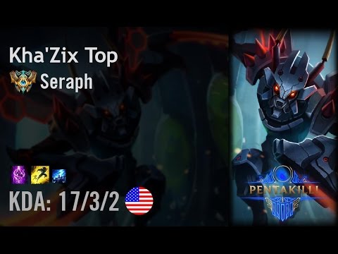 Kha'Zix Top vs Yasuo - Seraph - NA Challenger Patch 6.12