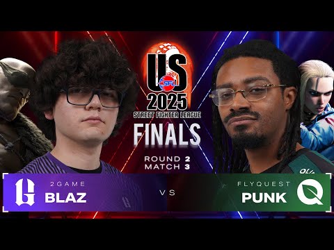Blaz (Sagat) vs. Punk (Cammy) - Match 3 - 2Game vs. FlyQuest - SFL US Finals