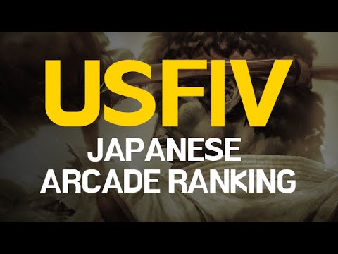 USF4 ARCADE RANKING (Japan) / #1 to #50 / 140806