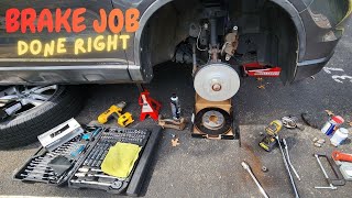 Honda CR-V Brake & Rotor Replacement (2007–2011) | Full DIY Job