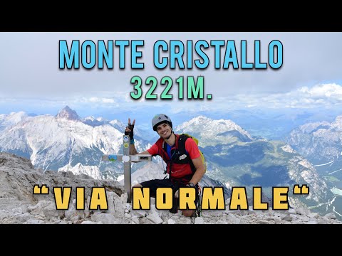 MONTE CRISTALLO 3.221M. | VIA NORMALE