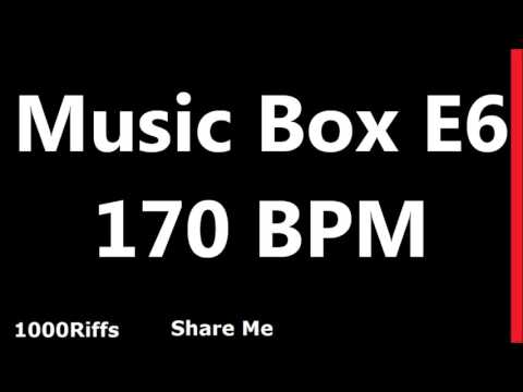 Music Box Metronome E6 : 170 BPM
