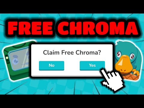 Blooket Is Releasing A FREE Chroma!!
