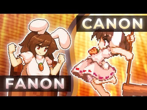 Tewi Fanon vs. Canon [ Touhou Sprite Animation]