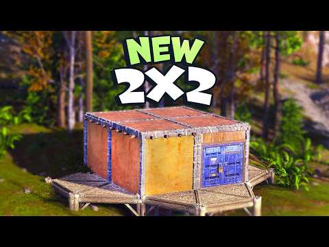 The DIRT. 2x2 Super SIMPLE & CHEAP & COZY for ONLINE DEFENSE (90 ROCKETS) - rust base design