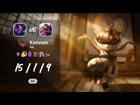 Kennen Top vs Irelia - NA GrandMaster Patch 13.12