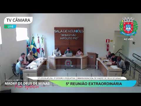 5ª REUNIÃO EXTRAORDINÁRIA