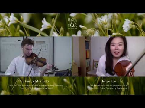 Live violin masterclass with Jehye Lee | RJ Online Music Academy - Masterclass #13