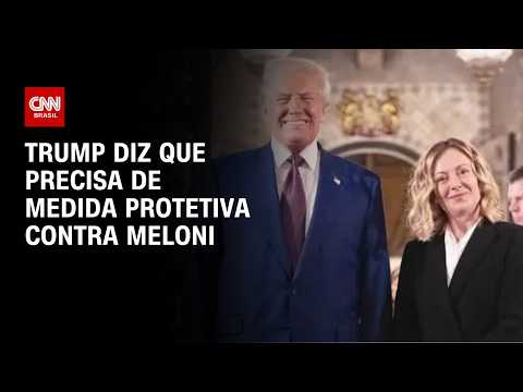 Trump volta a provocar Giorgia Meloni antes de cúpula da Otan | CNN PRIME TIME