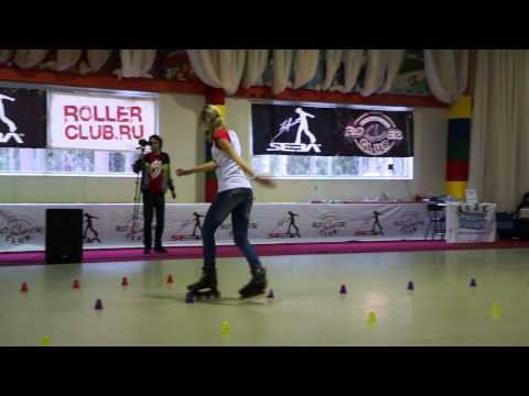 Rollerclub Cup 2013/ Hartmanis Klaudia, 3rd place classic slalom women