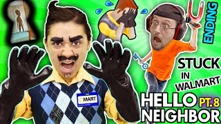 HELLO NEIGHBOR IN REAL LIFE! Cry Baby in ALPHA 3 Basement + His Name Revealed?  (FGTEEV Part 8 IRL)