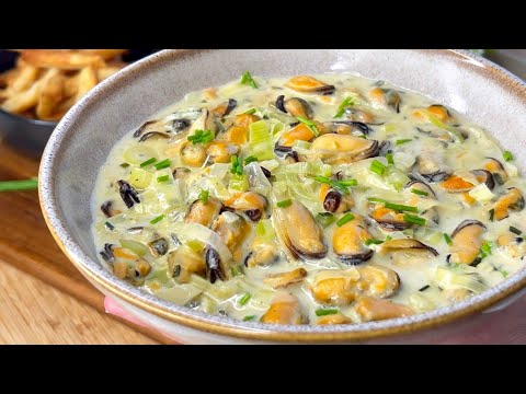 "Moules Frites" RAPIDES : Sans Coquilles et Sans Attente ! Avec une Sauce Fantastique !