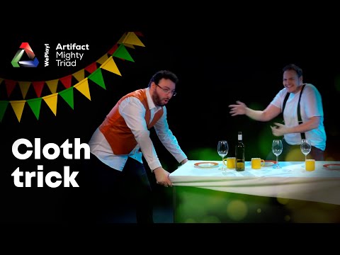 Slacks VS SUNSfan | Cloth trick | Artifact Mighty Triad: Agility | WePlay!