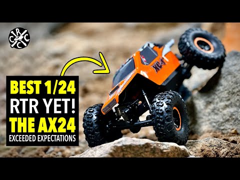 Best 1/24 Scale RTR Yet! Meet The Axial AX24. Unboxing & First Run.