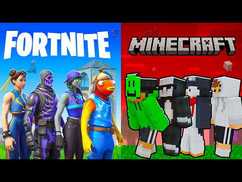 Fortnite Vs Minecraft War Simulation