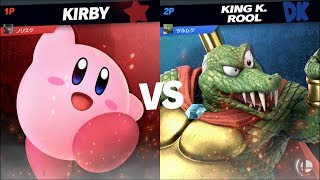 Kirby [ノリスケ] vs King K. Rool [ヅルムケ] · Super Smash Bros.