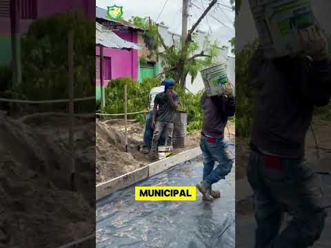 REGIDOR BOLIVAR AVANCE PAVIMENTO RIGIDO CALLE 3