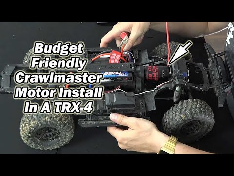 Budget Motor Upgrade For The Traxxas TRX-4 Sport - Install Tips & Test Drive - Holmes Hobbies