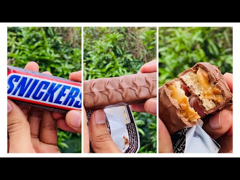 Snickers Unwrapping || Chocolate Lover || Caramel Chocolate || Chocolate Unwrapping || #shorts