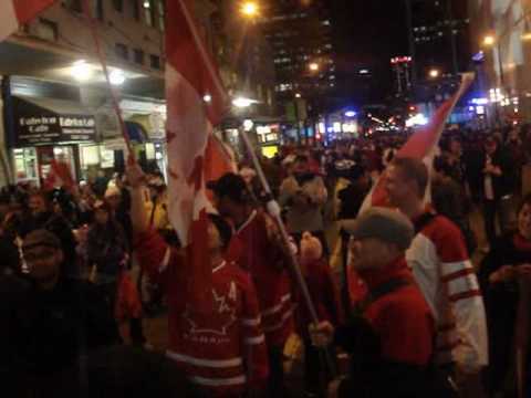 The 2010 Vancouver Winter Olympics - Canada beats Norway 8-0