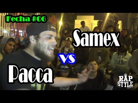 PACCA(Venezuela) vs SAMEX(Perú) -8vos- 1ra Liga Rapstyle Sjl Fecha 06