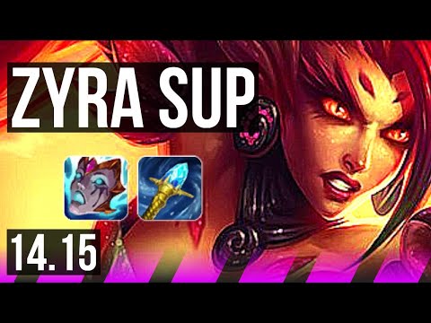 ZYRA & Ziggs vs ZILEAN & Miss Fortune (SUP) | 1700+ games, 5/3/11 | EUW Master | 14.15