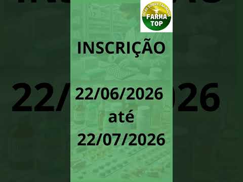 Concurso Prefeitura de Dores do Indaiá/MG - Farmacêutico.