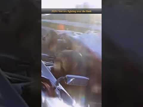 POV You are fighting over the limit #f1 #f1shorts #formula1 #formulaone #crash