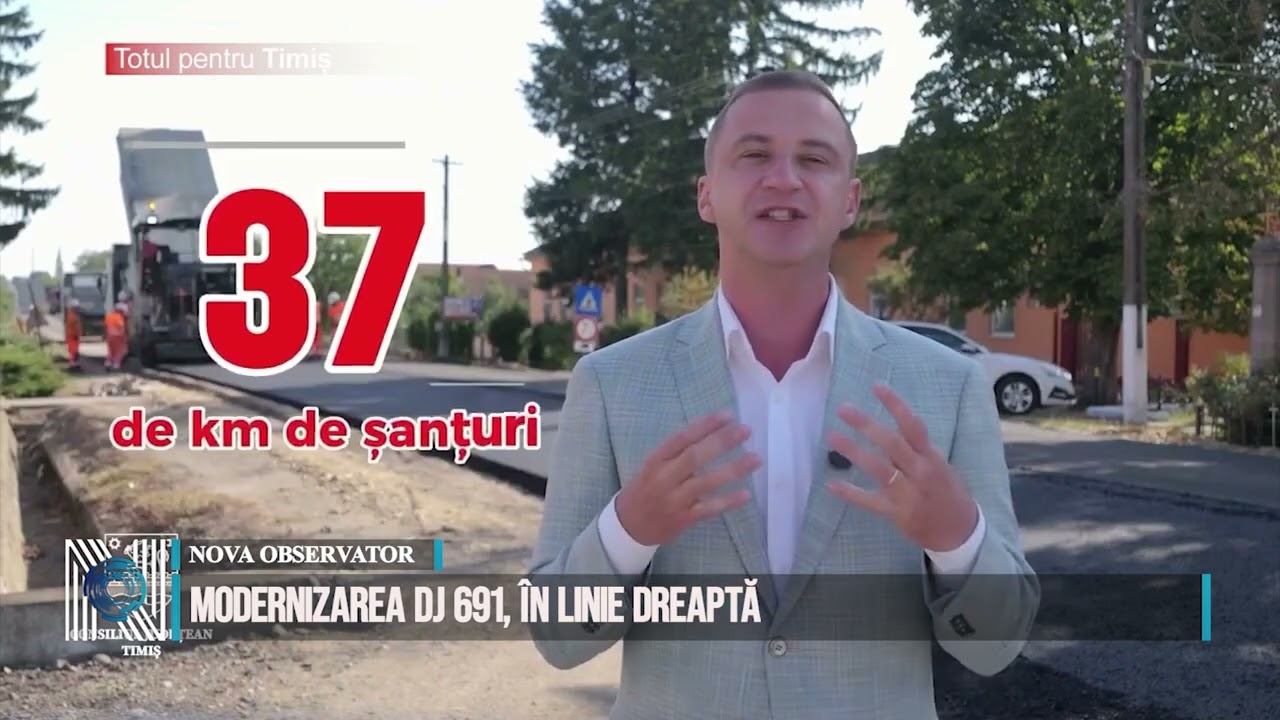 Modernizarea DJ 691, în linie dreaptă