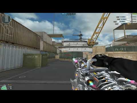 [CrossFire West] Gatling Gun-Infernal Dragon | Blue & Pink VFX