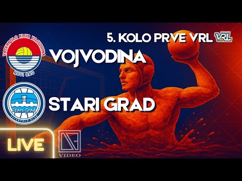 VK VOJVODINA Novi Sad - VK STARI GRAD Beograd (Full match Livestream) [11.10.2025.]