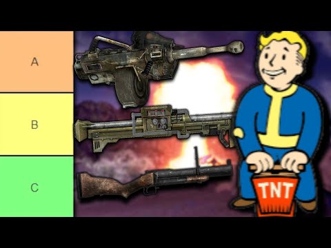 The Ultimate Fallout New Vegas Explosive Weapon Tier List