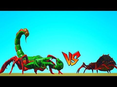 Ark Survival - GIANT SCORPION vs THORNED DREADWEAVER [Ep.65]