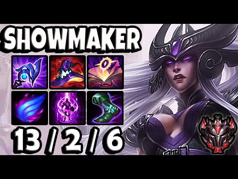 SYNDRA MID vs SYLAS [ DK ShowMaker ] Patch 11.15 Ranked Korea ✅