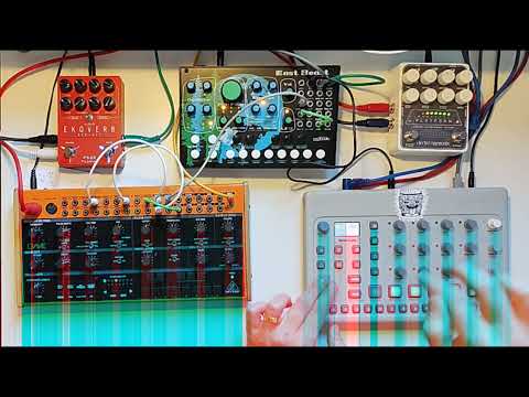 Trying out the Flamma Ekoverb FS22 with the East Beast (and some other stuff)